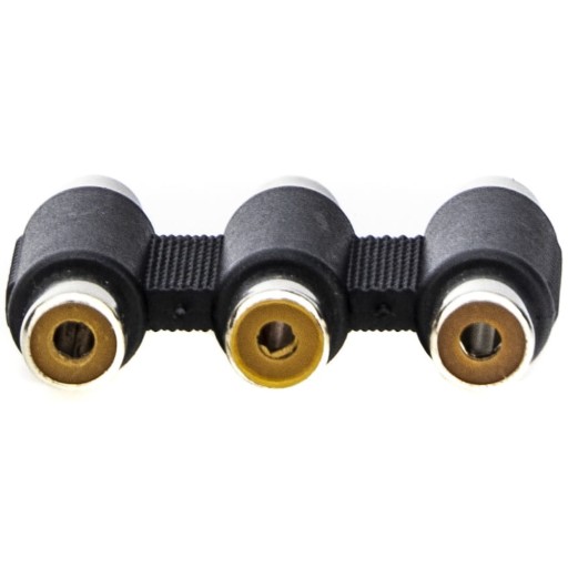 Konektor adaptéra 3x RCA Chinch samica