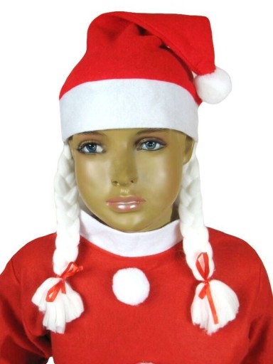 MIKULÁŠKA ČIAPKA, SNEHULIENKA SANTA, S MOZKAMI