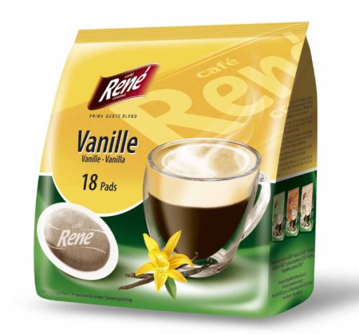 Káva Rene VANILKA 18 vrecúšok pre Senseo PADS