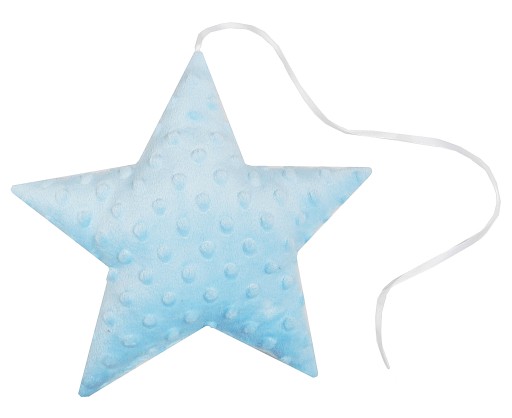 MINKY STAR / prívesok, vankúš 27cm Belbi