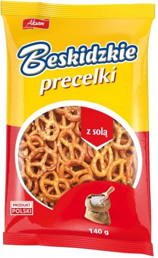 Aksam Beskidzkie praclíky so soľou 140 g x4