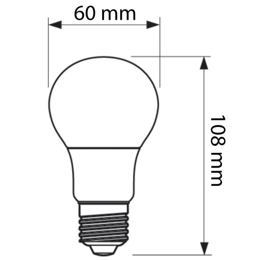 E27 LED žiarovka 10W = 75W 1055lm 3000K Teplá biela CorePRO PHILIPS
