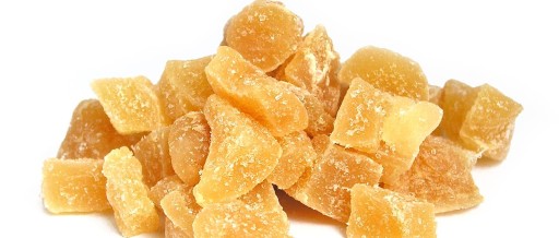 KANDIDOVANÝ zázvor kocky PRÍLOHA K ČAJU 500g