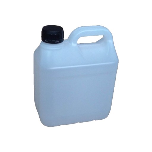 2l kanister na vodu, chemikálie, tekutiny, HDPE plechovka