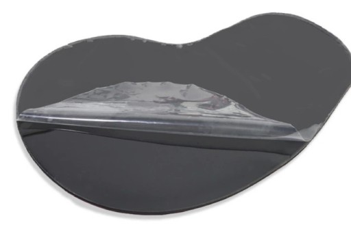 Ergonomická podložka pod myš 226x190 mm ružová