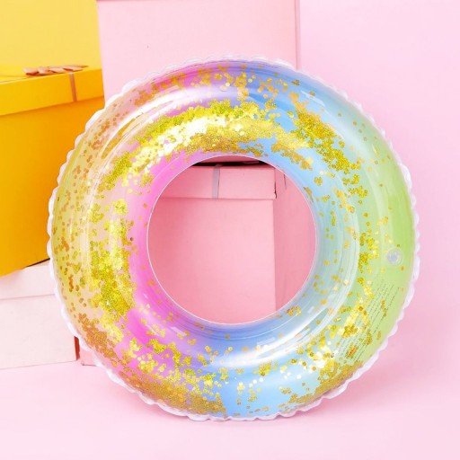 NAFUKOVACÍ BAZÉN DÚHOVÝ GLITTER
