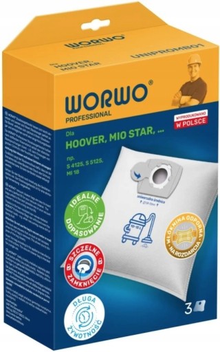 Karcher UNIPROMB01K Worwo vrecká do vysávača 3 ks