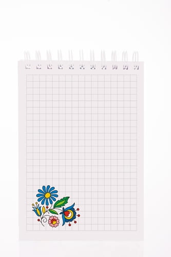 NOTEBOOK ĽUDOVÝ A6 KAŠUBSKÉ VZORY FOLKSTAR
