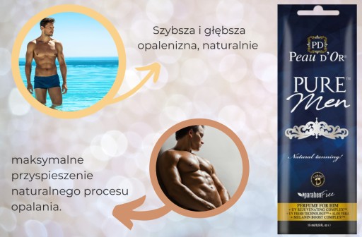 Vrecúško na opaľovací krém Peau d'Or Pure Men