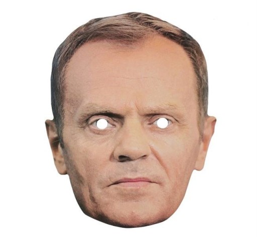 PAPIEROVÁ MASKA PLATFORMA POLITIKY DONALD TUSK