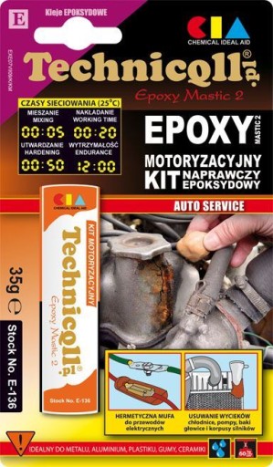 TECHNICQLL AUTOMOTIVE EPOXY SADA 35 g
