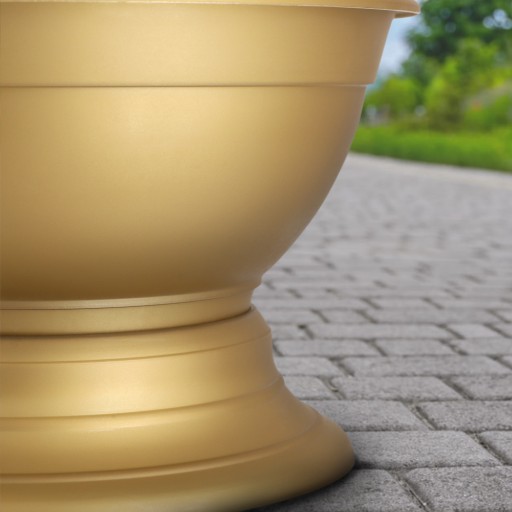 CINTORINOVÝ KVETINÁČ MISKA PRIKRÝVAČ TRÁVNIKA NÁHROBOK PLAST 30cm