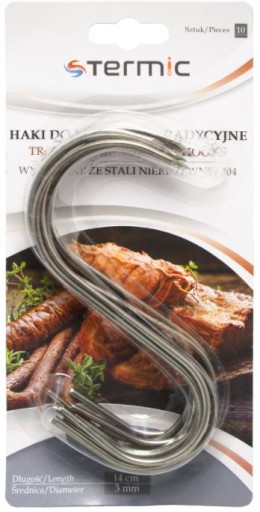 ÚDIACIE HÁKY HÁKY NA ÚDENIE MÄSA, NEREZ, VEĽKÝ hák