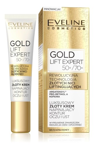 Sťahujúci krém Eveline Gold Lift Expert