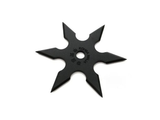 Nôž HVIEZDA SHURIKEN 6 Vrhacích nožov N402