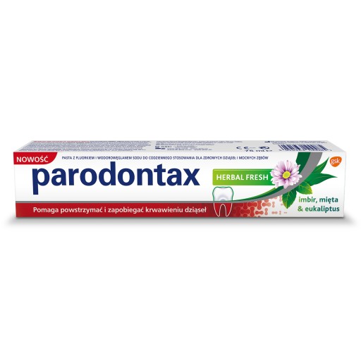 Parodontax Herbal Fresh zubná pasta 75 ml