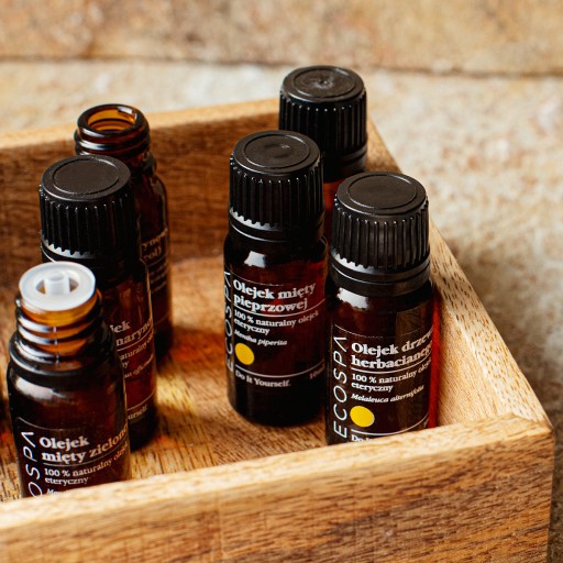 PRÍRODNÝ ÉTERICKÝ OLEJ MÄTA 10 ML AROMATHERAPY ECOSPA