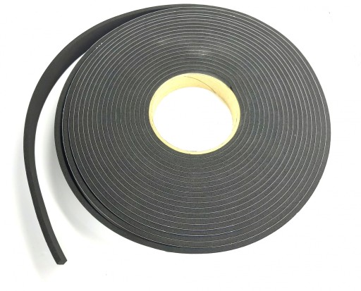 Samolepiace tesnenie EPDM 9 mm/10 m, hrúbka 4 + ZADARMO