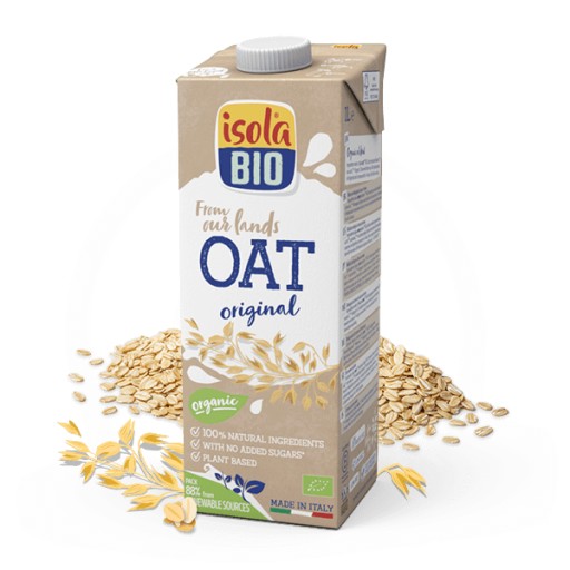 ISOLA Ovsené mlieko Ovsený nápoj 1l - BIO