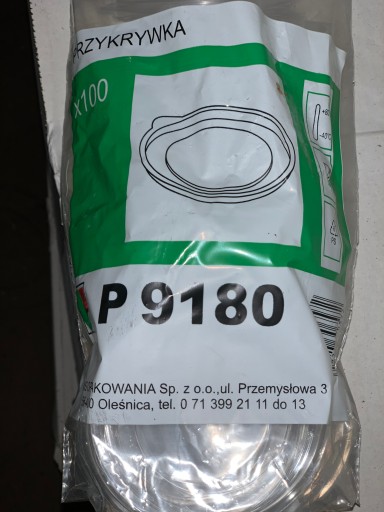 OPS kruhový kryt P9180 alebo PK-801 100 kusov