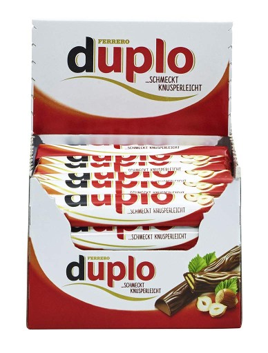 Ferrero Duplo oriešková čokoládová tyčinka 18,2 g