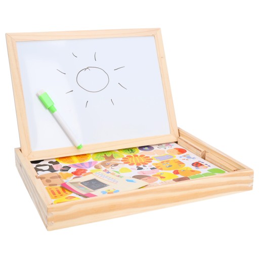 MAGNETICKÁ TABUĽA PRE DETI, edukačné magnetické puzzle zvieratká