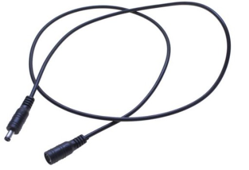 Predlžovací kábel DC napájací 120 cm zástrčka/zásuvka