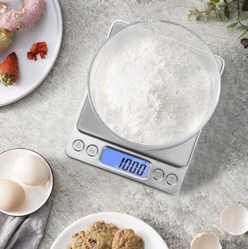 Elektronická presná kuchynská váha 500 g 0,5 kg 0,01 g LCD displej