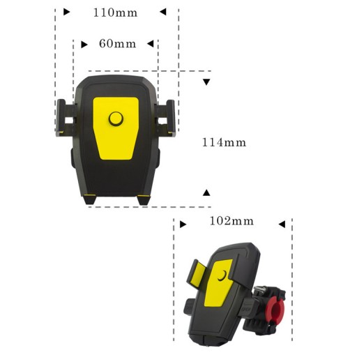 DRŽIAK NA BICYKEL NA TELEFÓN GPS MOTORKA NA BICYKEL GSM