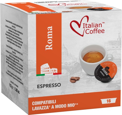 Talianska káva CAFFE ROMA | A Modo Mio 16