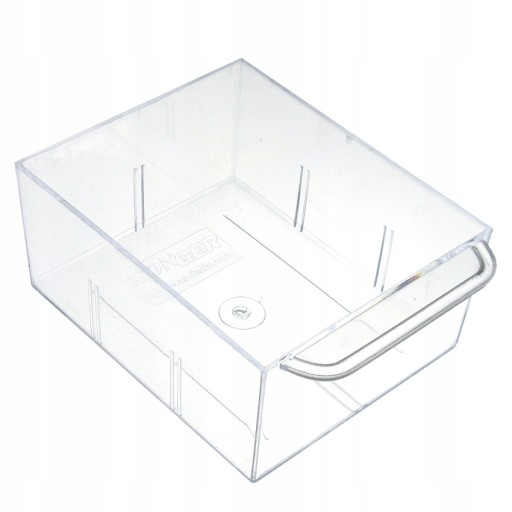 Zásuvka skrinky PP20 54x100x135mm priehľadná