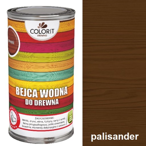 Moridlo na drevo na vodnej báze COLORIT 0,5 l ŠEDÁ