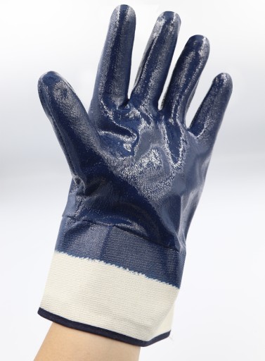 PRACOVNÉ NITRILOVÉ RUKAVICE PEVNÁ MANŽETA veľkosť 10
