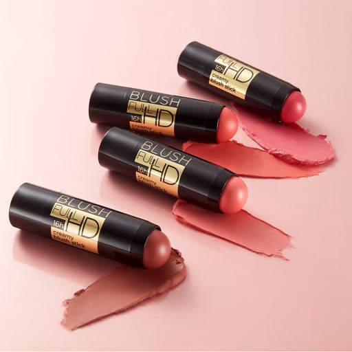 Eveline FULL HD Blush Krémová Blush Stick Wet Contouring 02