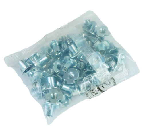 100x Matica s pazúrikom M8 x 15 mm, Kotva do dreva z ocele