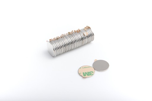 Magnet valcový MW 20x1 N38 s lepidlom 3M 1 ks.