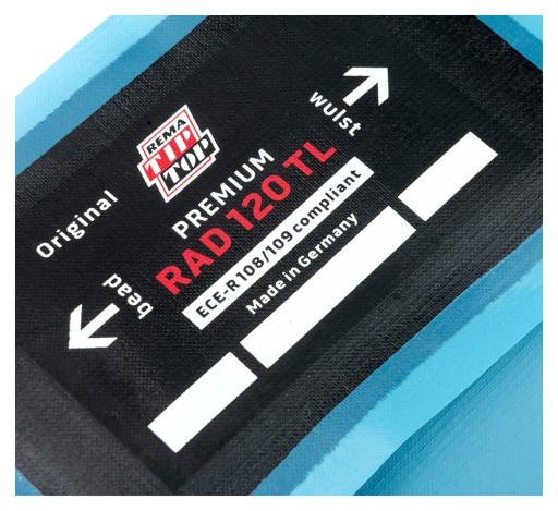 Radiálna vložka Patch Patch pre pneumatiky TL 120 Tip Top