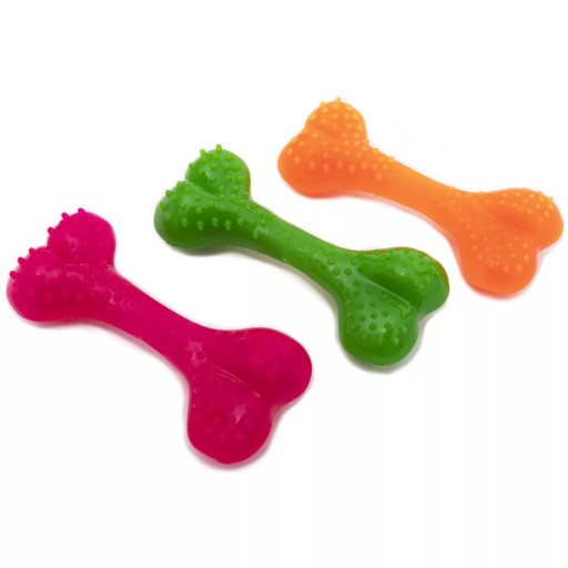 COMFY TOY MINT DENTAL KOST RUŽOVÁ 16,5 cm