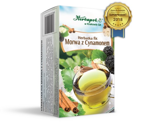 HERBAPOL FIX MORUŠOVÝ ČAJ SO ŠKORICOU