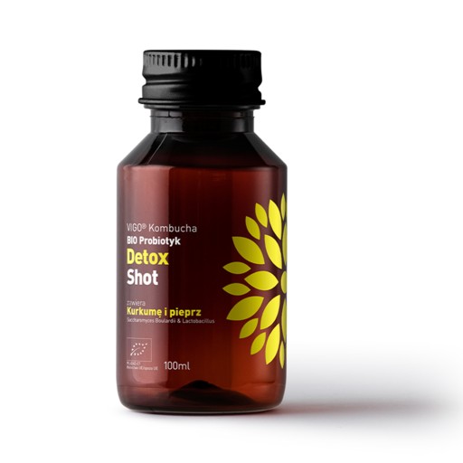 Kombucha bio probiotický detox shot 100ml, Vigo