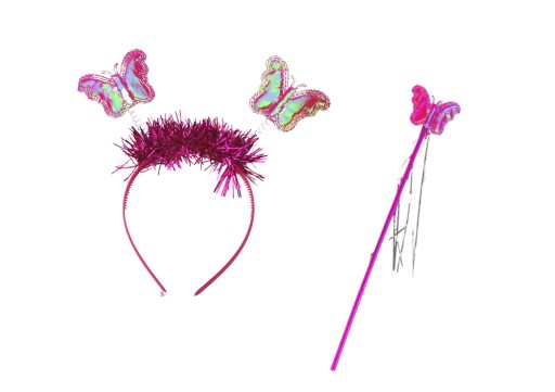 Rozprávkový kostým Butterfly Disguise Outfit Pink Wings