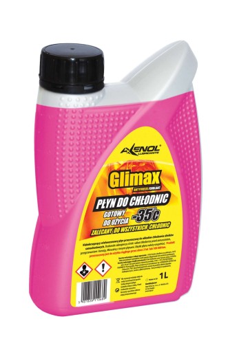 Ružová tekutina Axenol GLIMAX -35* 1L