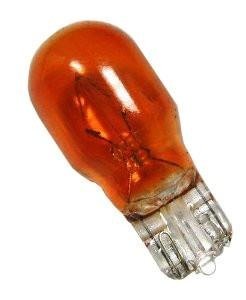 Žiarovka 12V 10W T13, celosklenená, oranžová