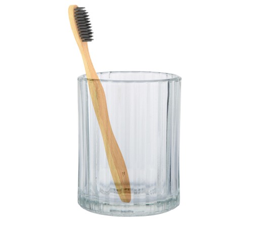 Glamour SKLENENÝ KÚPEĽŇOVÝ HRNEK NA KEFY
