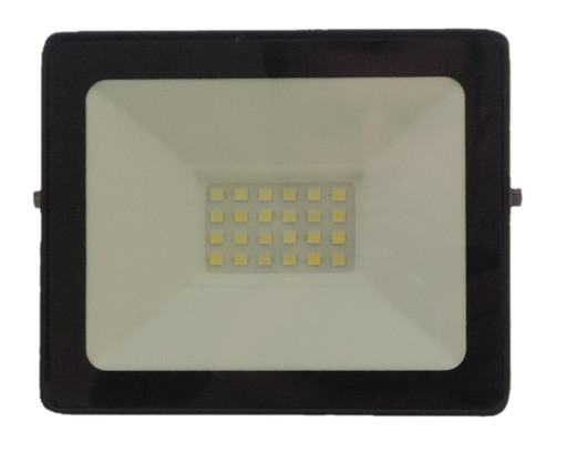 HALOGÉNOVÁ LED ZÁVODNÁ LAMPA 20W STUDENÁ 1600lm