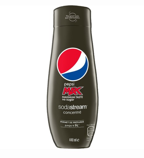Sirup do SodaStream Pepsi Max karbonizátor 440 ml