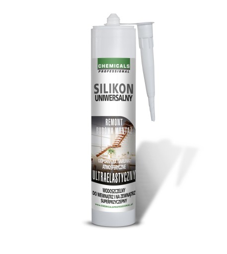 Univerzálny silikón BIELY 300ml