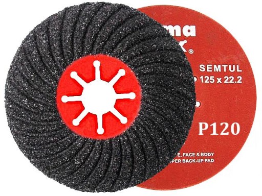 KOTÚČ NA BRÚSENIE SKIEL, BETÓN 125 P120