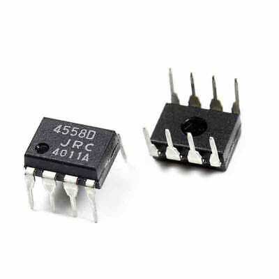 5 KS NJM4558,4558,JRC4558 atď.. DIP8