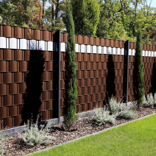 24x PLOTOVÉ PÁSKY SVORKY HÁKY KRYT NA PLOT 19cm HNED